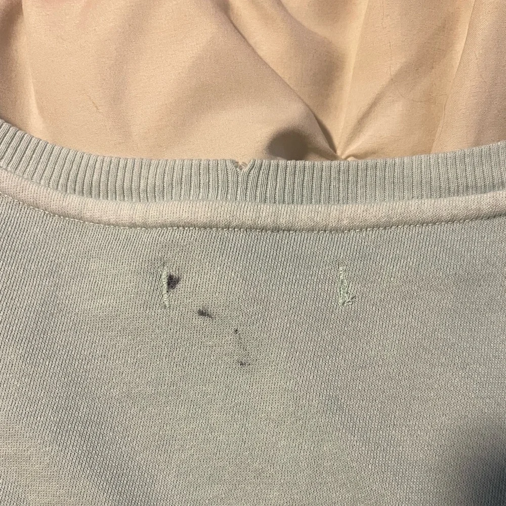 Free People Light Blue Oversized Sweatshirt - Picture 6 of 11